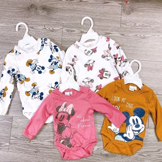 Body chip disney chất cotton dư xịn cực cute cho bé trai bé gái