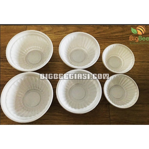 50 chén nhựa dùng 1 lần - 50 chén ăn cơm bằng nhựa_ bao bì shop