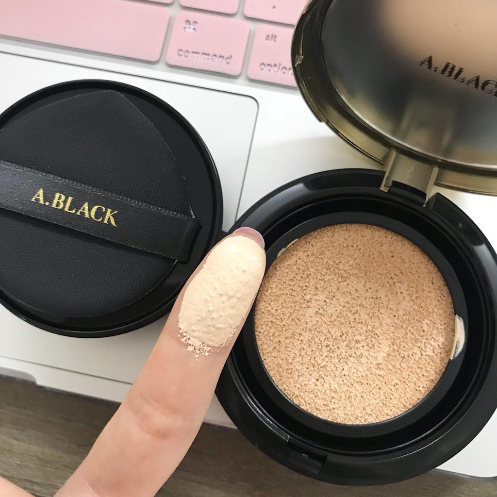 (Chính Hãng) Set Phấn Nước Kiềm Dầu ABLACK All Day Perfect Cover Cushion