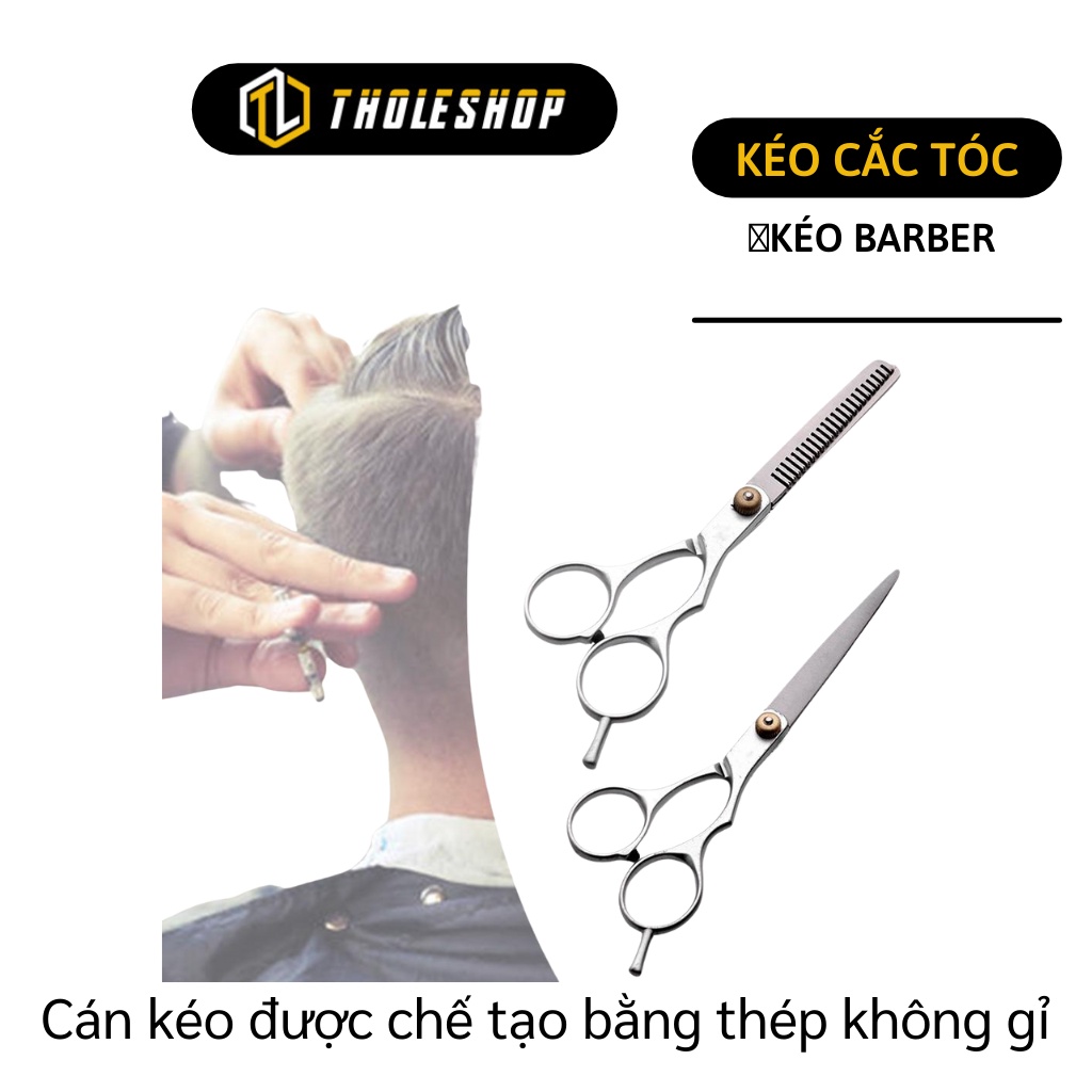 Combo 2 Kéo Cắt Tóc - Bộ Đôi 2 Kéo Cắt Tóc Và Tỉa Tóc Tại Nhà Tiện Lợi 7371