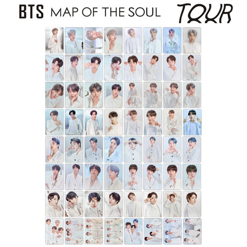 Bộ 8 Ảnh Lomo Card Nhóm Nhạc Kpop Bts