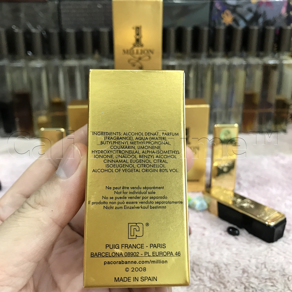 Nước Hoa Nam Paco Rabanne 1 Million Dạng Chấm 5ml