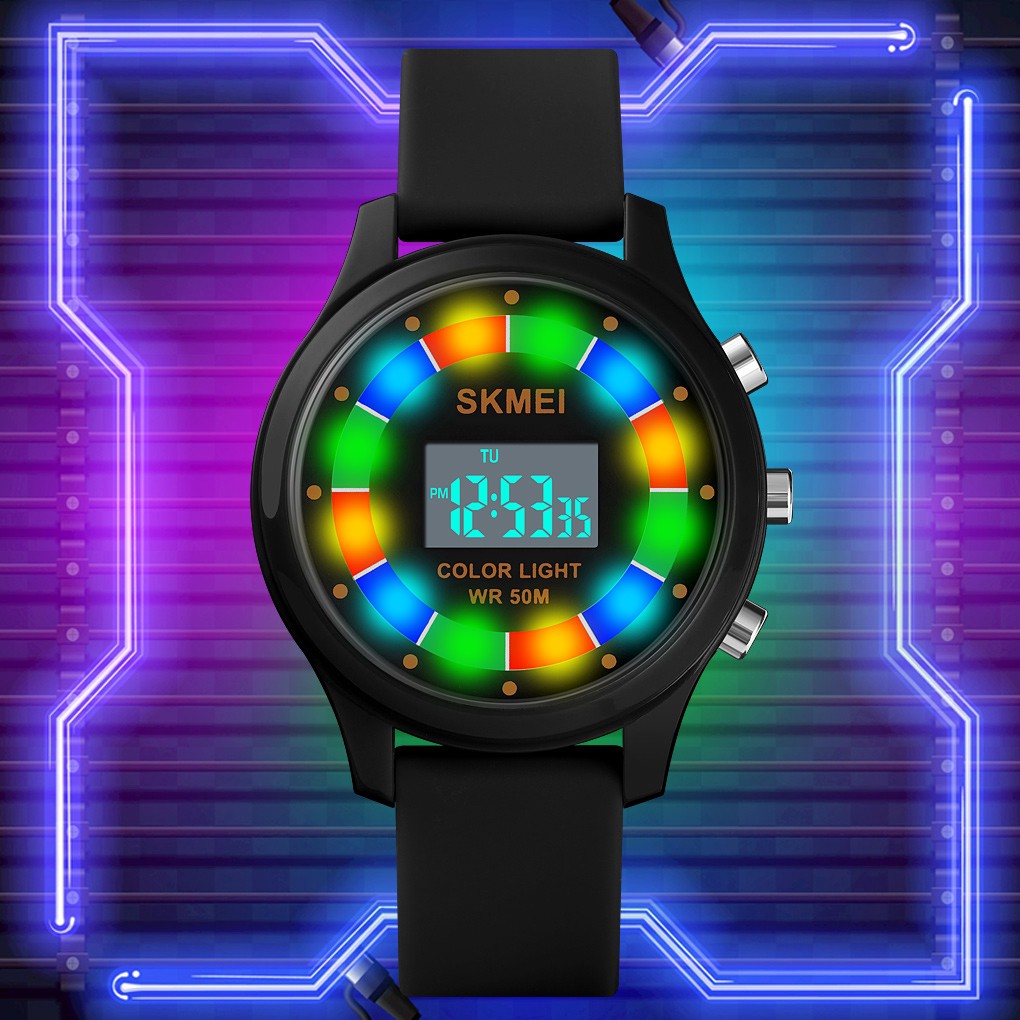 Đồng hồ điện tử thể thao SKMEI 1596 dành cho trẻ em | BigBuy360 - bigbuy360.vn