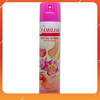 Nước hoa xịt phòng Familiar hương hoa sen chai 300ml
