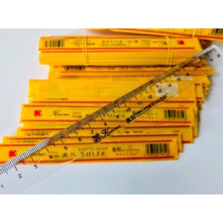 Thước nhựa KEWEN 30cm, hàng có khấc. Dầy đẹp, chất lượng.
