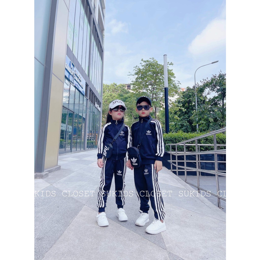 Bộ thể thao bé trai,bé gái từ 10-34kg