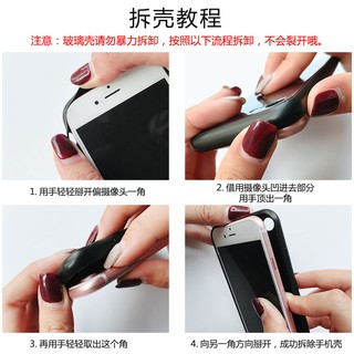 Ốp lưng IPHONE kính cường lực cao cấp TIM ĐỎ