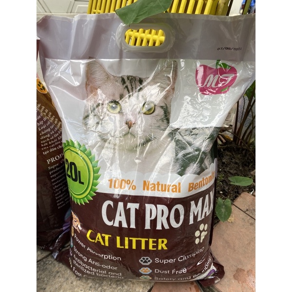 Cát vệ sinh cho mèo 20L cat litter mùi cafe