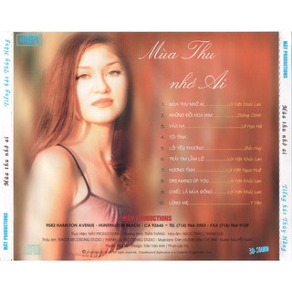 Bộ 6 Đĩa cd nhạc thúy hằng ( phôi đĩa nhật)