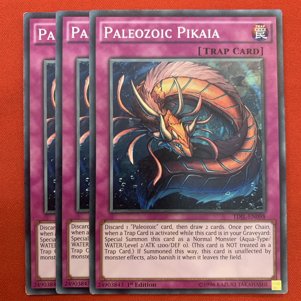 [EN-JP][Thẻ Bài Yugioh Chính Hãng] Paleozoic Pikaia