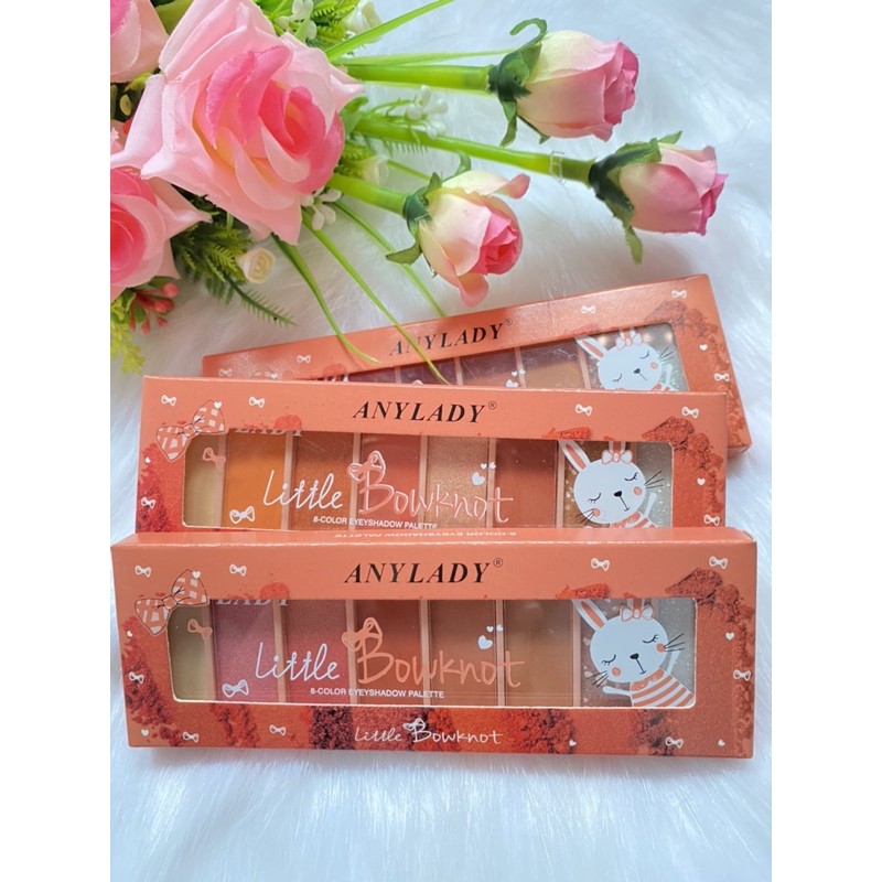 Phấn Mắt Thỏ ANYLADY Little Bowknot 8 ô Tiện Lợi