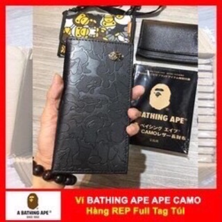 VÍ BAPE CẦM TAY - ẢNH THẬT 100%