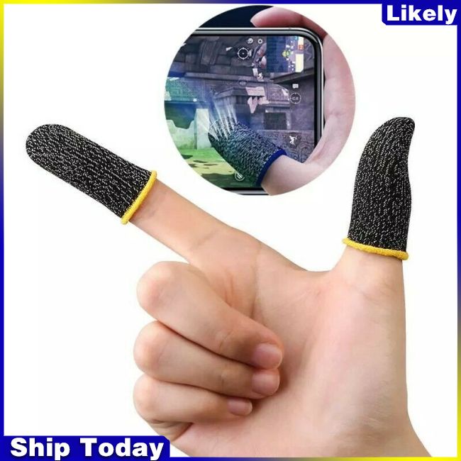 Cũi ngón tay trò chơi chống mồ hôi Cặp Găng Bọc Ngón Tay Cái Chống Mồ Hôi Khi Chơi Game Trên Điện Thoại