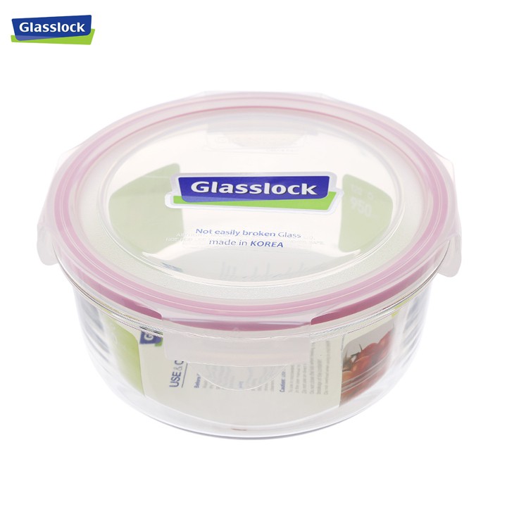 Bộ hộp thủy tinh cường lực Glasslock GL156 Hàn Quốc (400ml + 950ml + 2050ml) - Larva Store