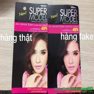 Chuốt mi Mascara 2 đầu mistine super model hàn quốc