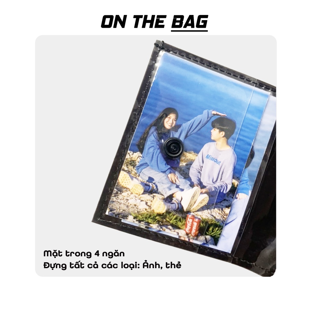 Ví Ngắn Cầm Tay Nam Nữ In Hình Drew, Hình Mặt Cười On The Bag