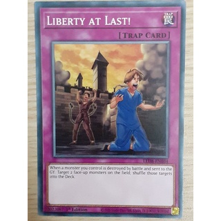 Thẻ bài LIBERTY AT LAST! (LED8-EB034) Common