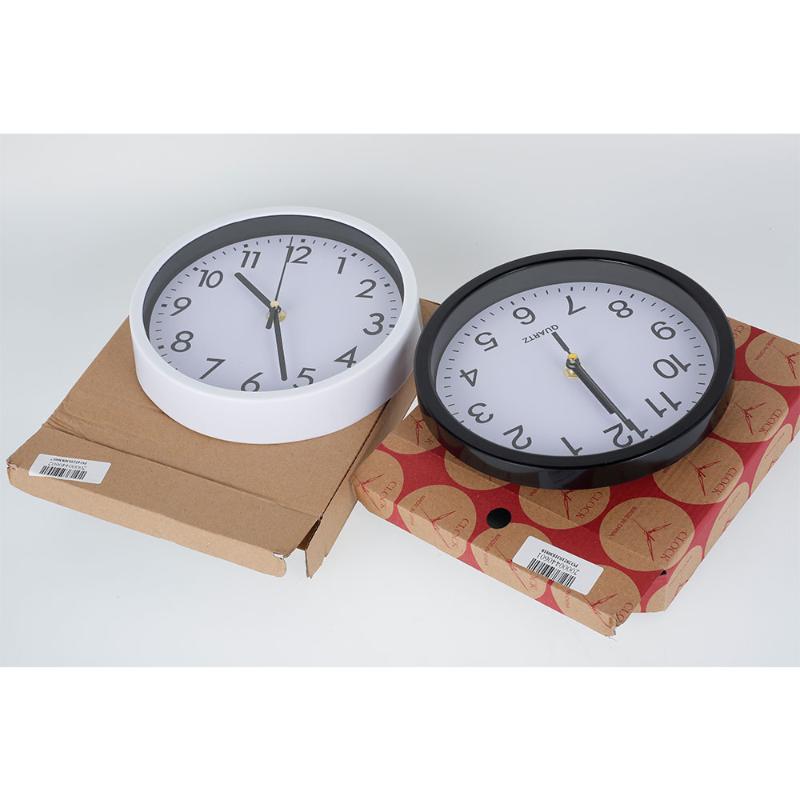 Đồng Hồ Treo Tường Hình Tròn 8 Inch Chạy Pin Không Gây Tiếng Ồn