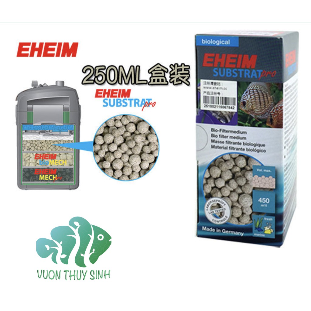 Vật liệu lọc Eheim Substrat Pro (Hộp 250ml)