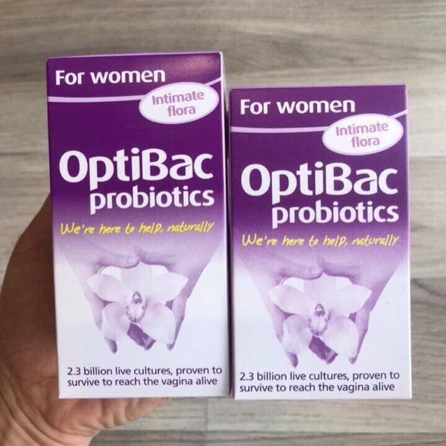 Optibac for women (sản phầm dùng cho phụ nữ, màu tím, 90v