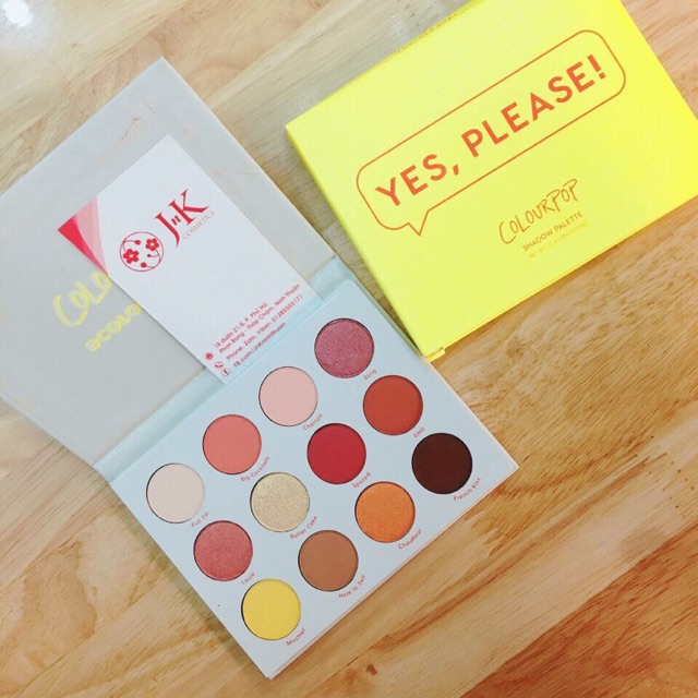 Bảng phấn mắt COLOURPOP YES,PLEASE PRESSED POWDER SHADOW PALETTE