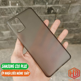 Ốp lưng s20 plus dẻo nhựa siêu mỏng giấy chống bám vân tay bảo vệ camera phụ kiện điện thoại huỳnh tân store.
