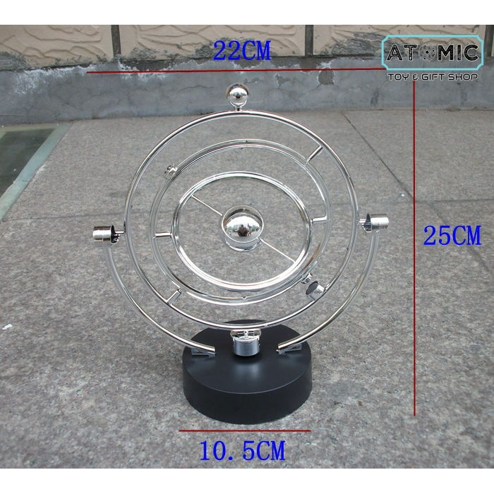 Đồ Chơi Động Lực Học Con Lắc Newton Dạng Hành Tinh - Con Lắc Quay Từ Trường Chuyển Động Vĩnh Cửu