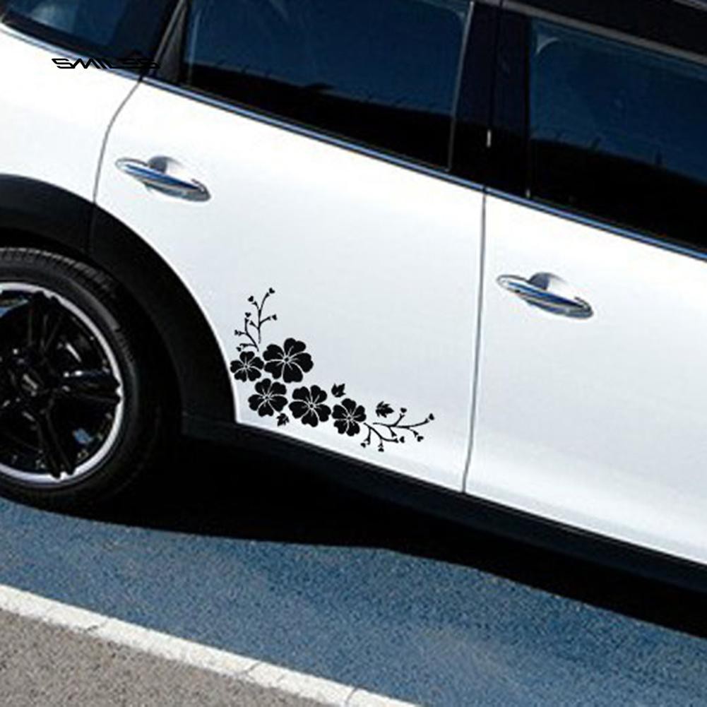 ❀Sm❀Decal DáN Trang Trí HìNh Hoa ThờI Trang Cho Xe Hơi / Xe TảI