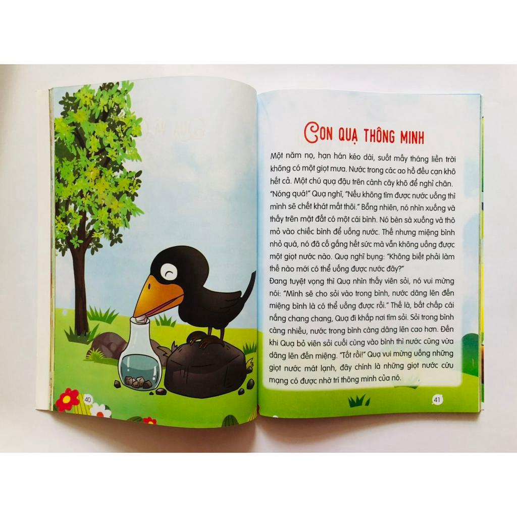 Sách - Truyện Ngụ Ngôn Cho Bé Tập Đọc 100 trang