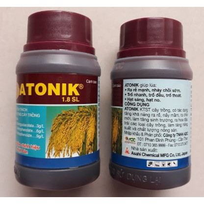 Thuốc kích thích sinh trưởng cây trồng thế hệ mới ATONIK 1.8SL  chai 100ml