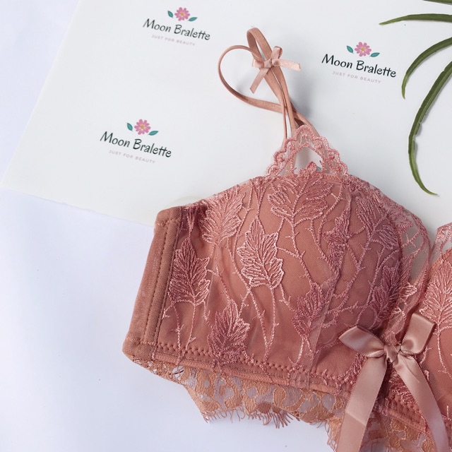 Áo ngực ren nữ Floral Girl, áo lót ren siêu gợi cảm quyến rũ AR78