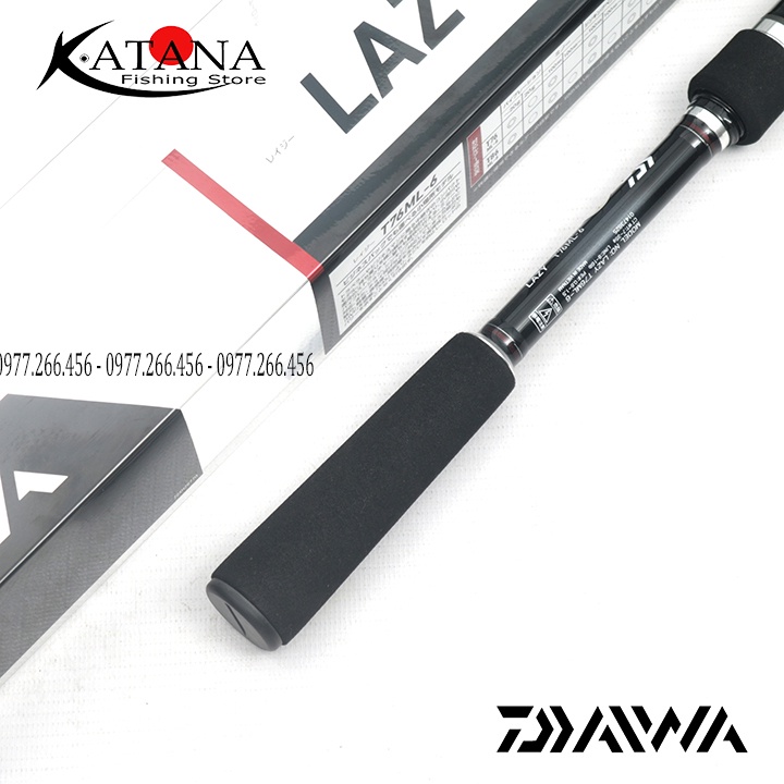 Cần lure du lịch Daiwa Lazy T76Ml-6 - Made in Việt Nam