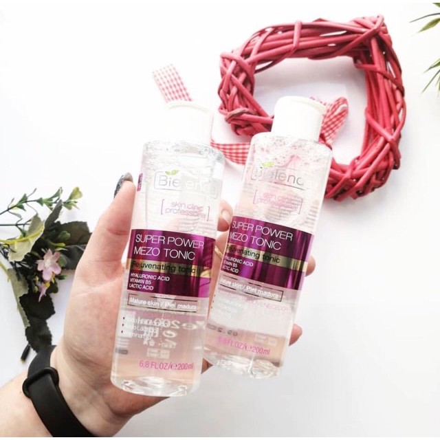 Toner Nước Hoa Hồng Trẻ Hoá Làn Da, Giảm Nếp Nhăn, Tái Tạo Tế Bào Gốc - Bielenda 200ml