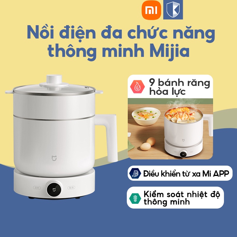 Nồi Đa Năng Thông Minh Xiaomi Mijia-Nồi Lẩu Điện Nấu Cháo, Hầm Canh