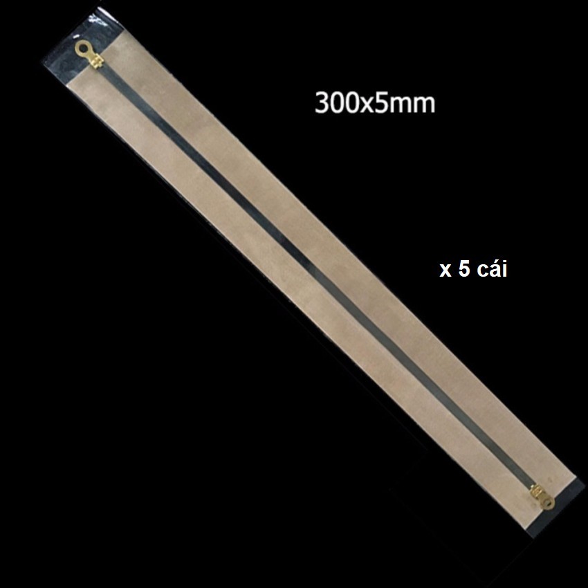 [300x5mm] Bộ 5 dây hàn túi nilon cho máy kích thước 300x5mm