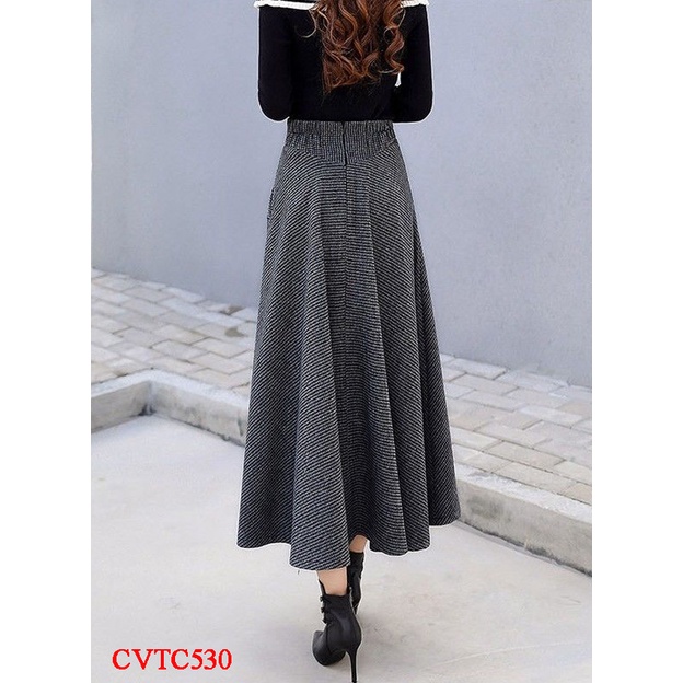Chấn Váy Dáng Xòe, Dáng Dài Kiểu Dáng Thanh Lịch Hàng Thiết Kế Cao Cấp | BigBuy360 - bigbuy360.vn