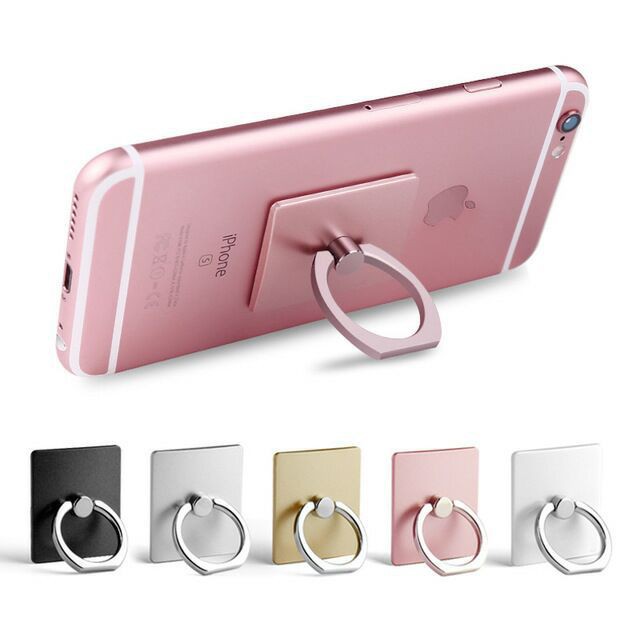 Giá đỡ điện thoại iphone chống lưng để bàn, phụ kiện iring cho android nhiều màu cute giá rẻ | BigBuy360 - bigbuy360.vn