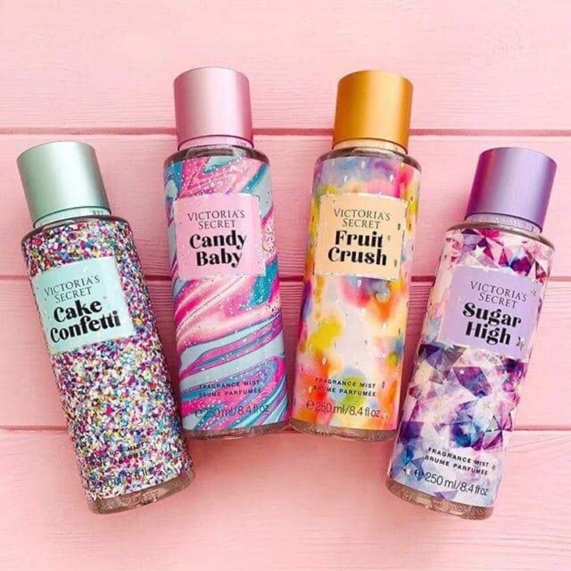 Xịt Dưỡng Thể Body Mist Victoria’S Secret "Sugar Candy" Collection  250ml | WebRaoVat - webraovat.net.vn