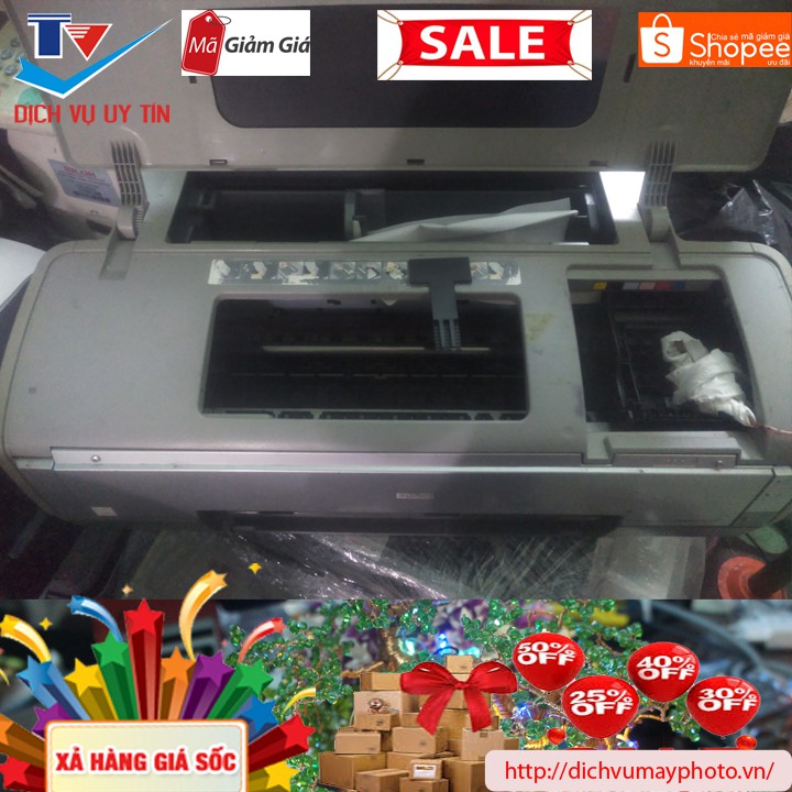 Máy in phun màu cũ A3 Epson 1390 dùng 6 màu mực đẹp trên 80% | WebRaoVat - webraovat.net.vn