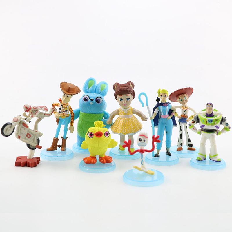 Set 9 tượng mô hình nhân vật phim Toy Story nhiều mẫu mã