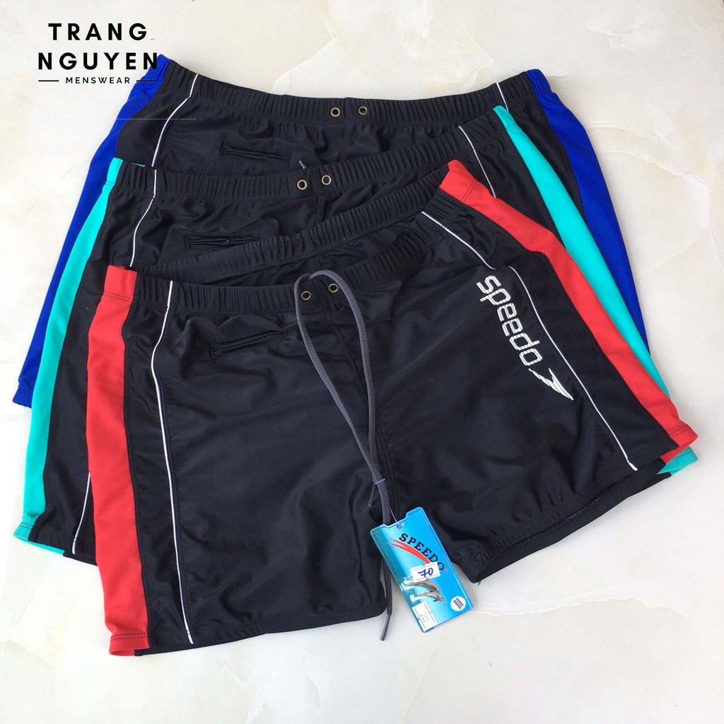 Quần Bơi Thể Thao Nam Big Size Từ 38-100kg SPEEDO Có Túi Nhỏ Tiện Dụng Co Giãn Nhiều Màu Cao Cấp Chất Lượng QB_SD | BigBuy360 - bigbuy360.vn