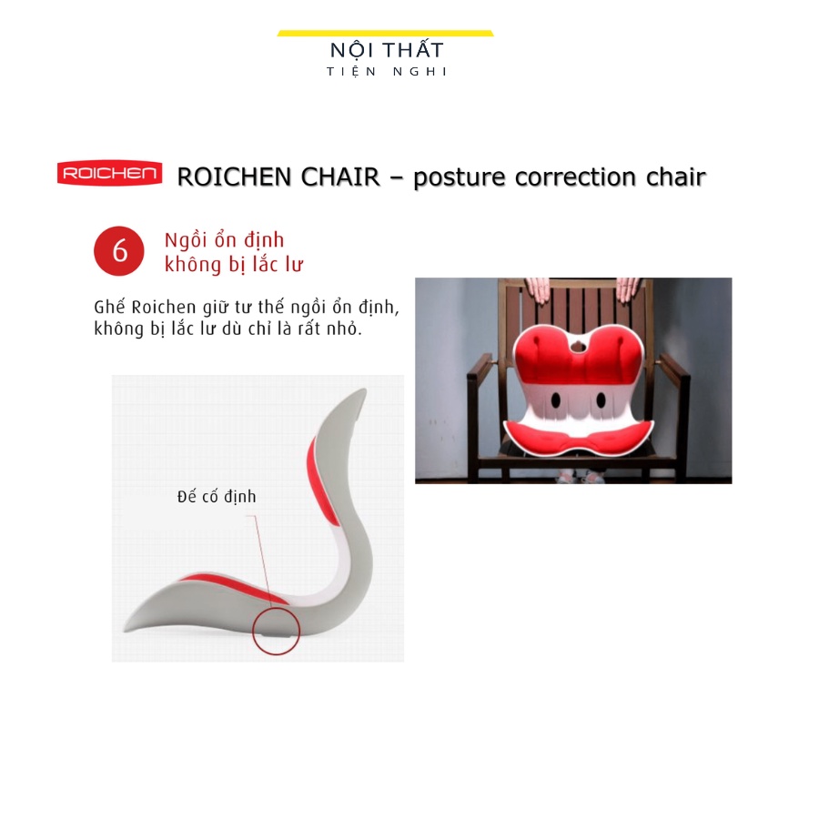 [HOẢ TỐC HCM] GHẾ CHỈNH DÁNG NGỒI CHO BÉ (dưới 35kg) | ROICHEN .Ghế công thái học chống gù thương hiệu Hàn Quốc nhỏ gọn.