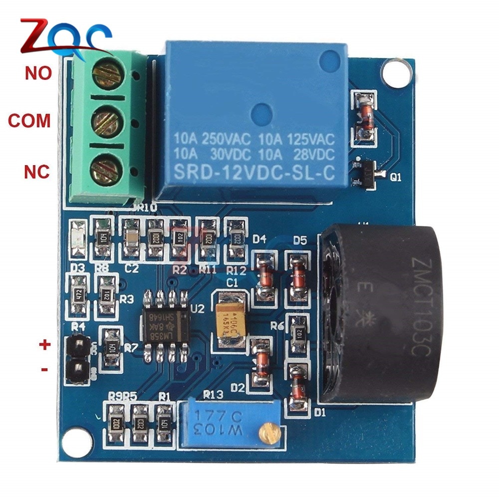 Mô-đun Cảm Biến Dòng Điện AC 5V 12V 24V 5A