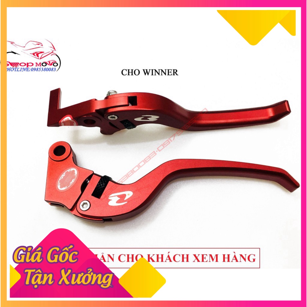 TAY THẮNG RCB E+ LEVER FULL BOX HÀNG CHÍNH HÃNG CHO SH 125/150, EX 150 VÀ WINNER (Ảnh Sp thật)