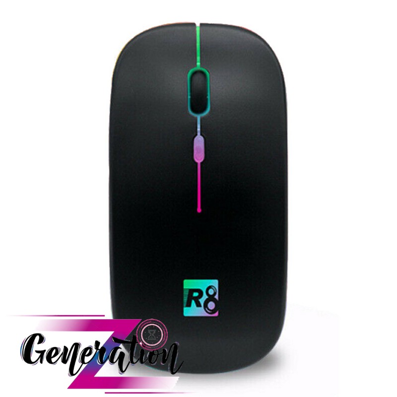 CHUỘT KHÔNG DÂY LED R8 A6 - MOUSE WIRELESS LED R8 A6