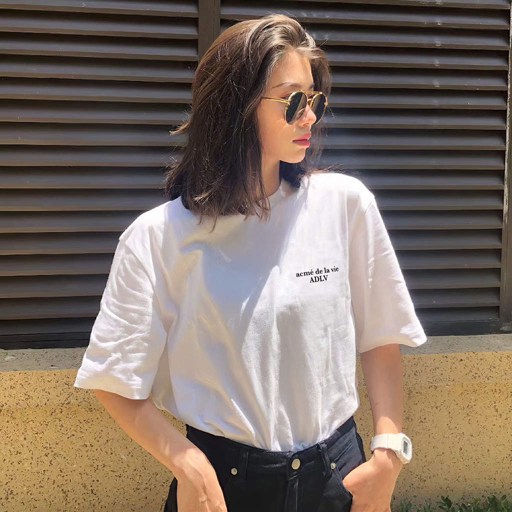 Áo thun ADLV form rộng tay lỡ