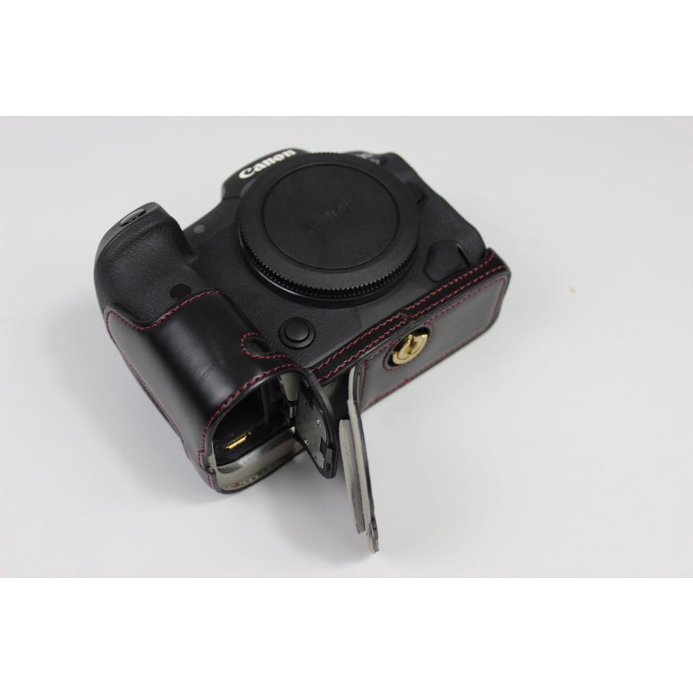 Túi Da Pu Đựng Máy Ảnh Canon EOS R RP R5 R6 M200 M50 M6 G5X 6D Mark II 6D2 G5XM2 M50II M6II