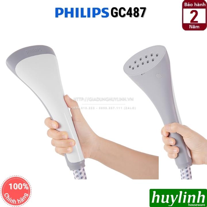 [Mã ELHAMS5 giảm 6% đơn 300K] Bàn ủi hơi nước dạng đứng Philips GC487 / 89 - Chính hãng BH 2 năm