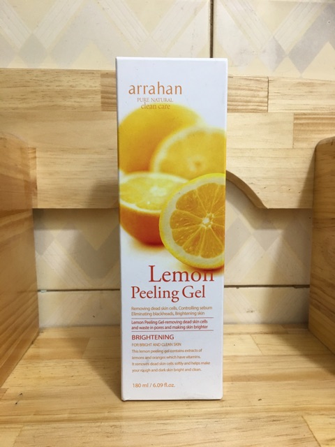 Tẩy tế bào chết Arrahan Lemon Peeling Gel 180ml