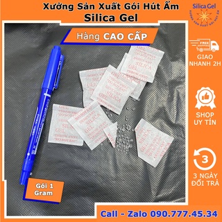 Gói hút ẩm túi 10 gram - túi hạt chống ẩm silica gel